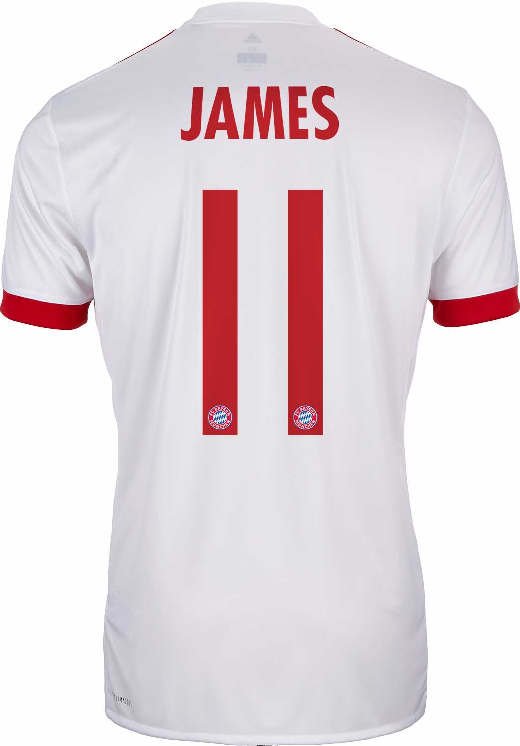 2017/18 adidas Kids James Rodriguez Bayern Munich UCL ...
