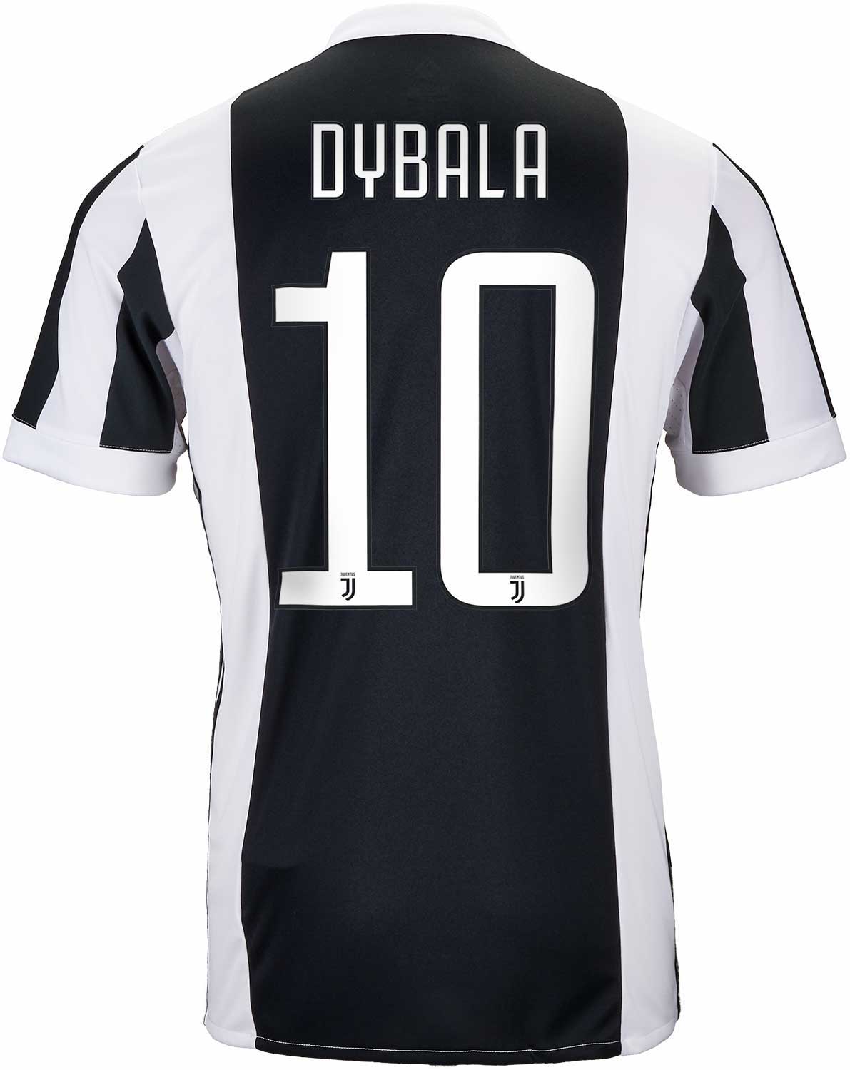 paso Él Inactividad 2017/18 adidas Paulo Dybala Juventus Home Jersey - SoccerPro