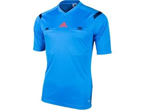 kortademigheid Puur glans adidas Blue Referee 14 Jersey - Soccer Referee Jerseys