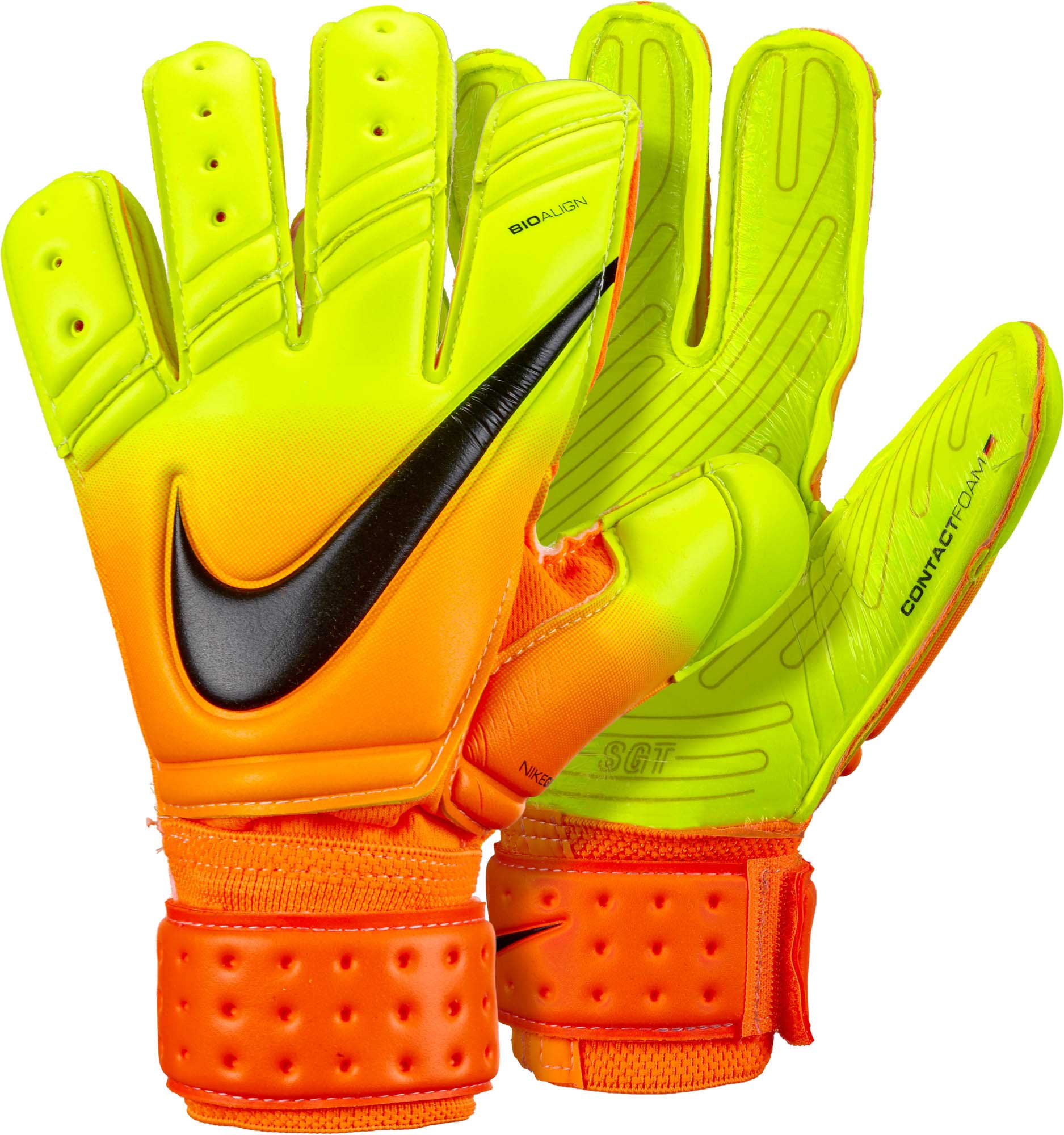 Voorlopige naam Postbode wasserette Nike Premier SGT Goalie Gloves - Orange GK Gloves