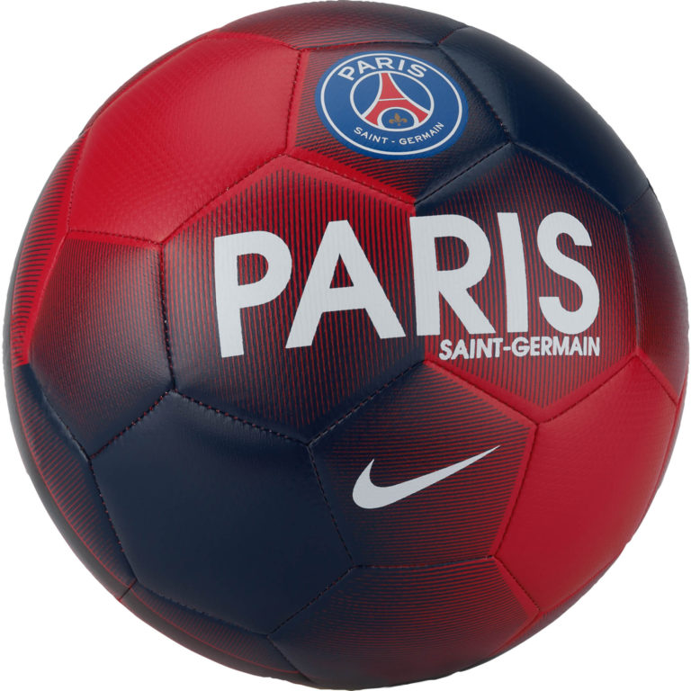 Nike PSG Prestige Soccer Ball  Red and Navy Nike Soccer Balls