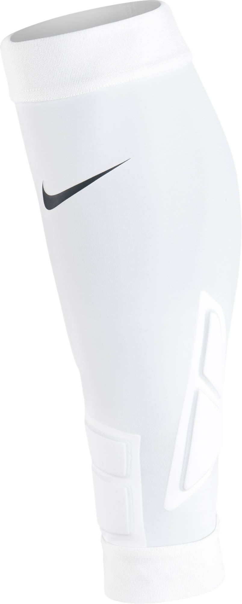 Nike Jordan Pro Hyperstrong Padded Shin Sleeves White One Pair (S/M)