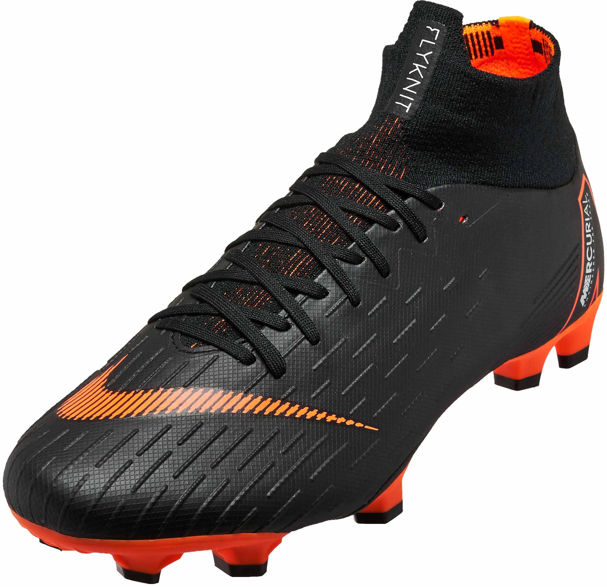 Nike Mercurial Superfly 6 Elite AG Pro Soccer Cleats Black