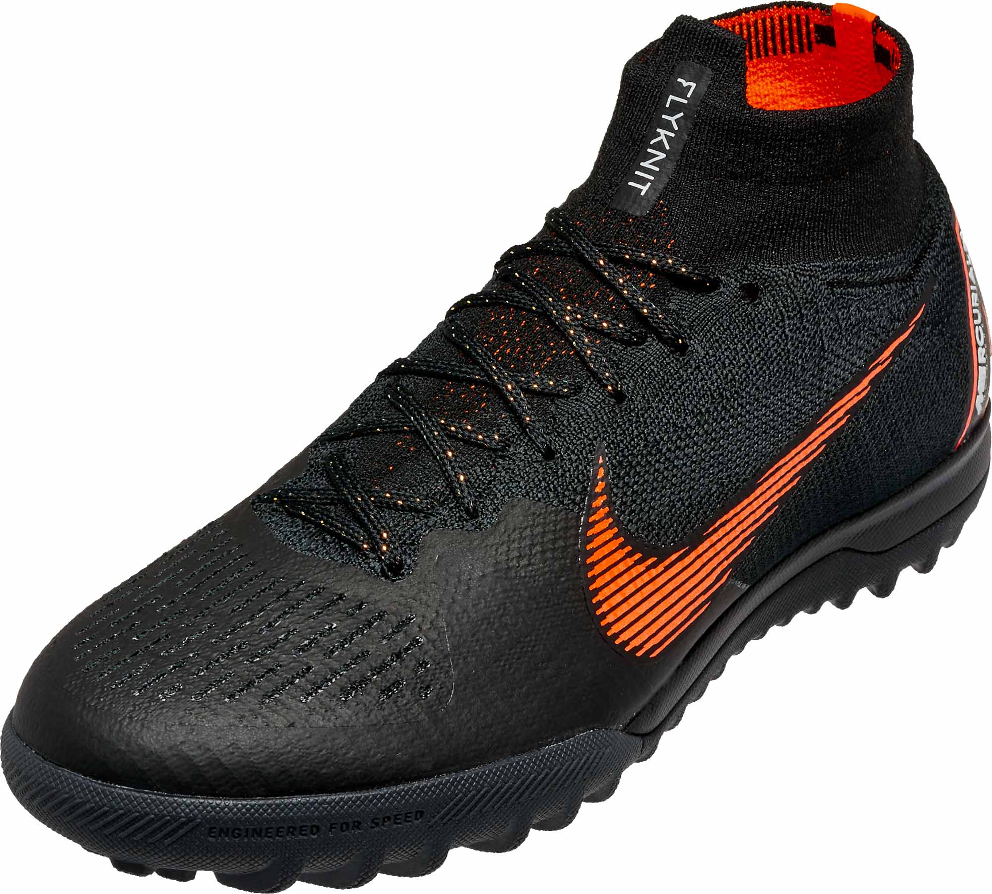 Nike SuperflyX 6 Elite TF - Black \u0026 Total Orange