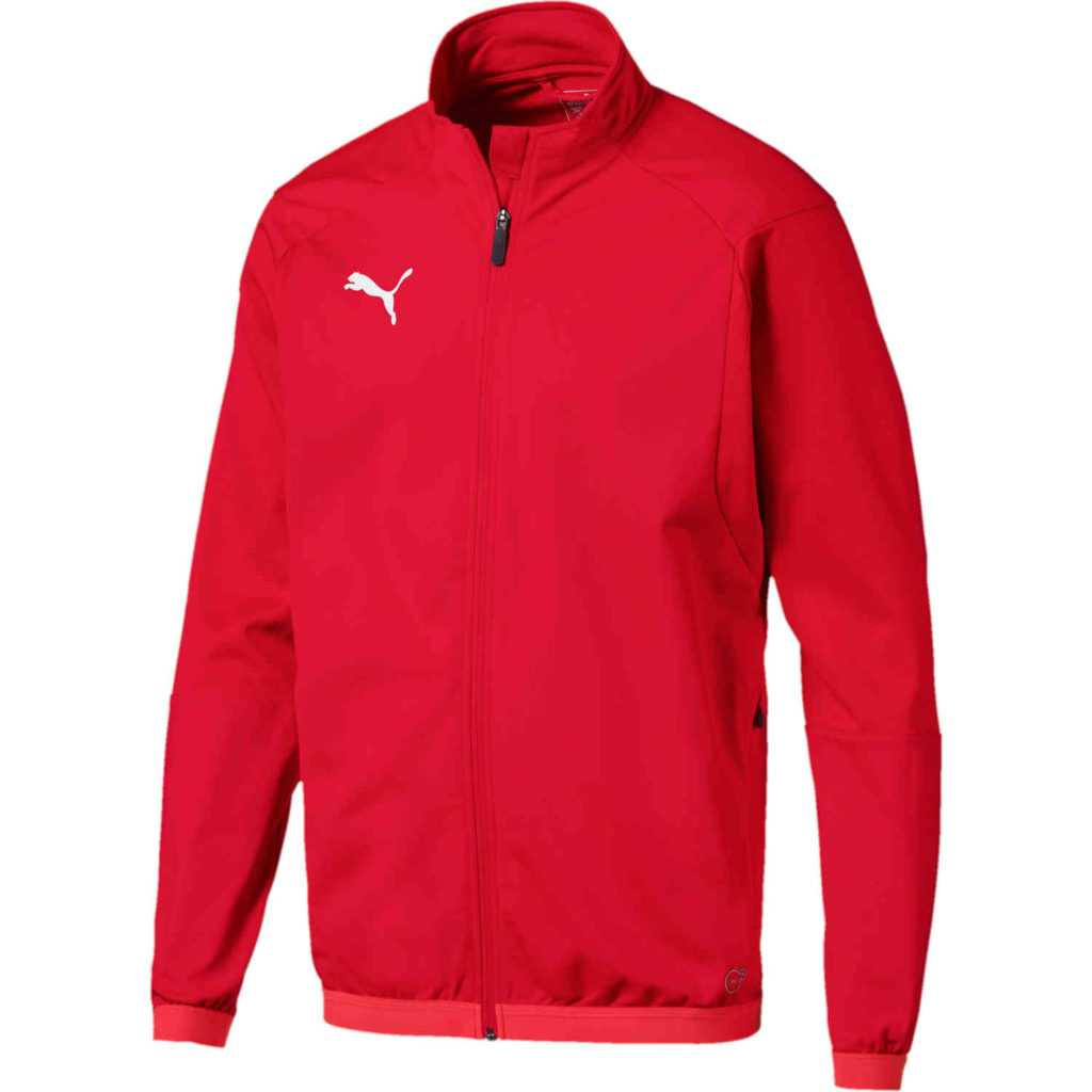 Puma Liga Training Jacket - Red - SoccerPro