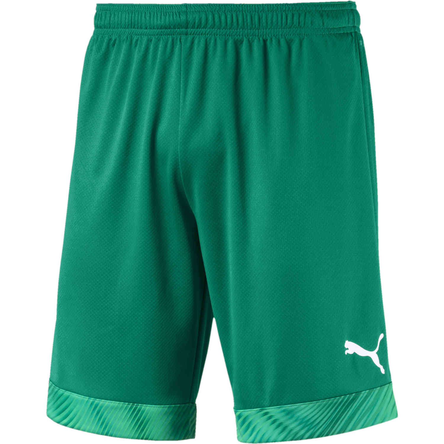 Puma Cup Shorts - Pepper Green - SoccerPro