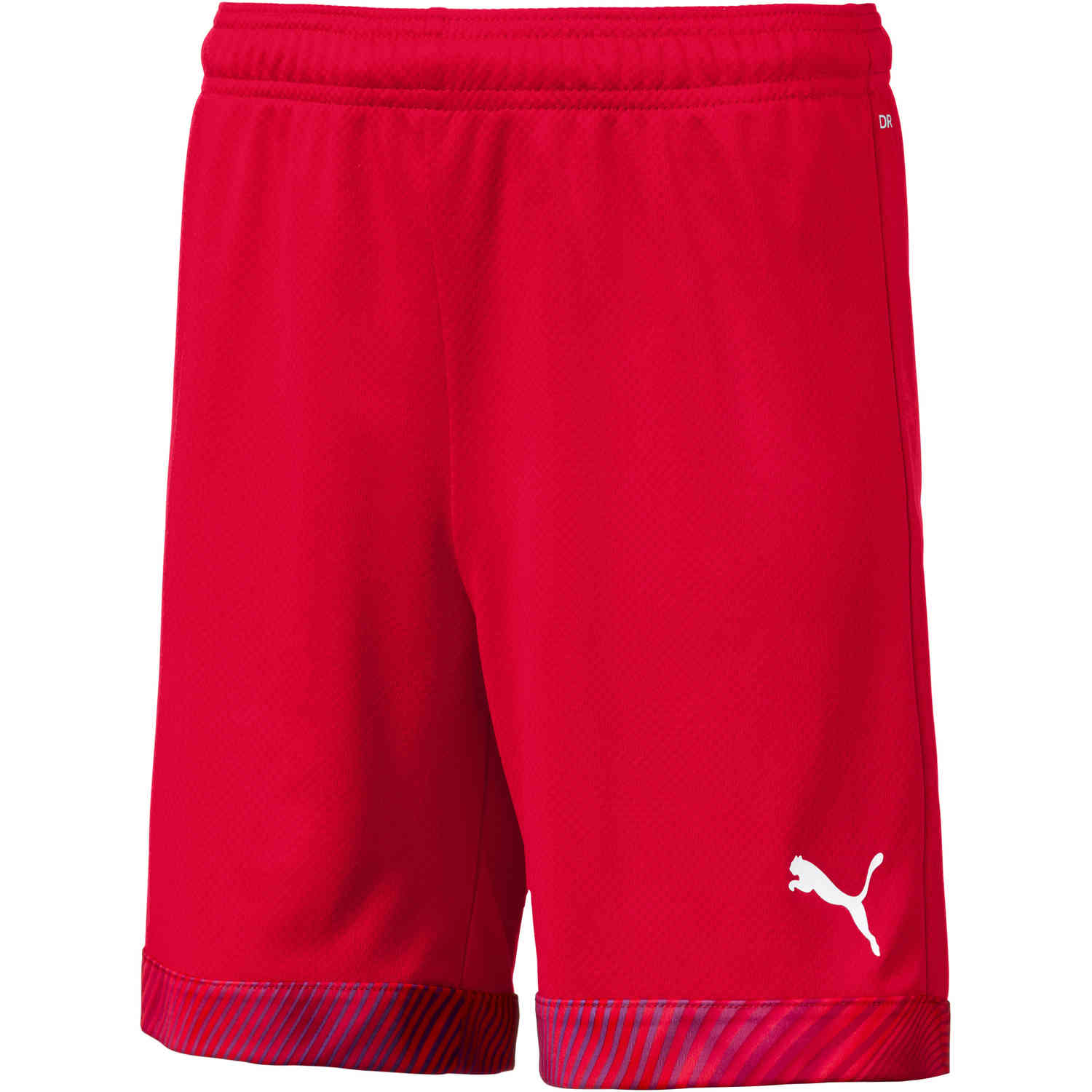 Kids Puma Cup Shorts - Red - SoccerPro