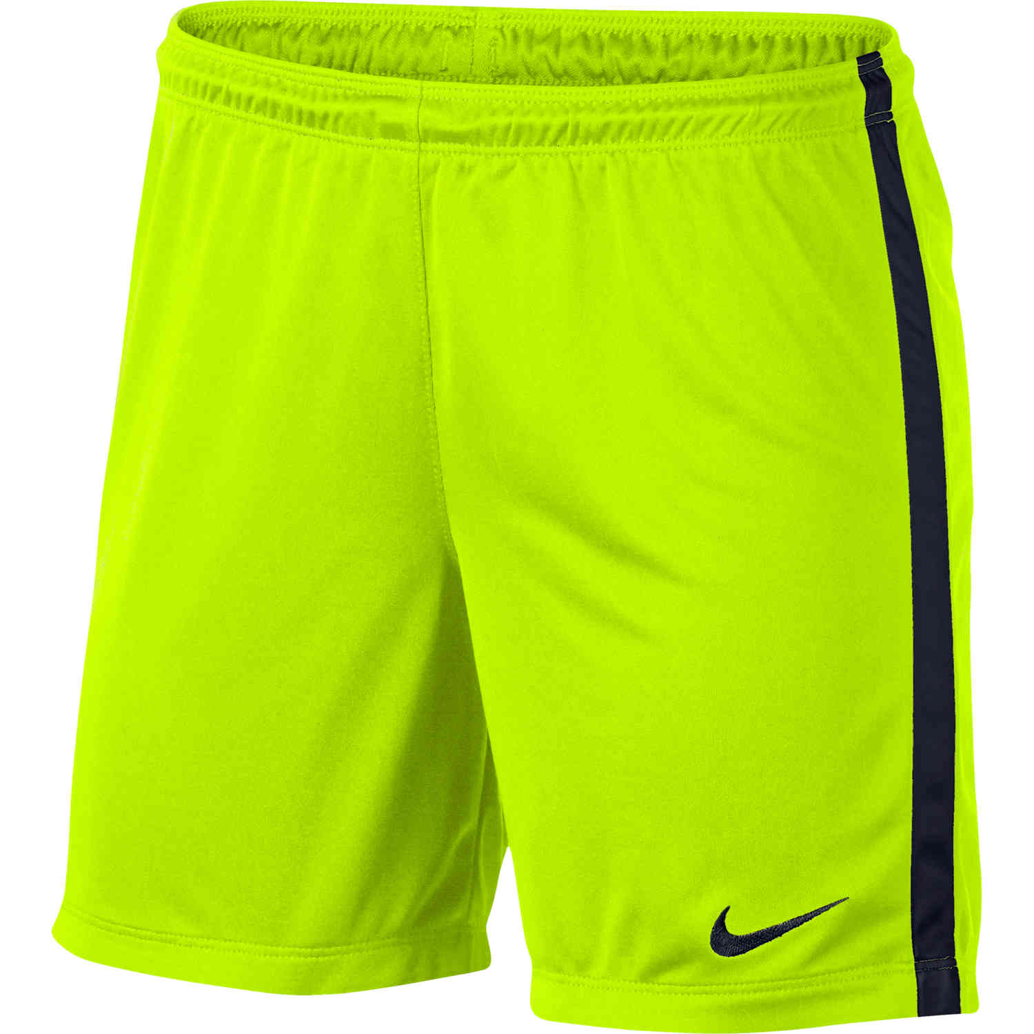 Womens Nike League Knit Shorts - Volt - SoccerPro