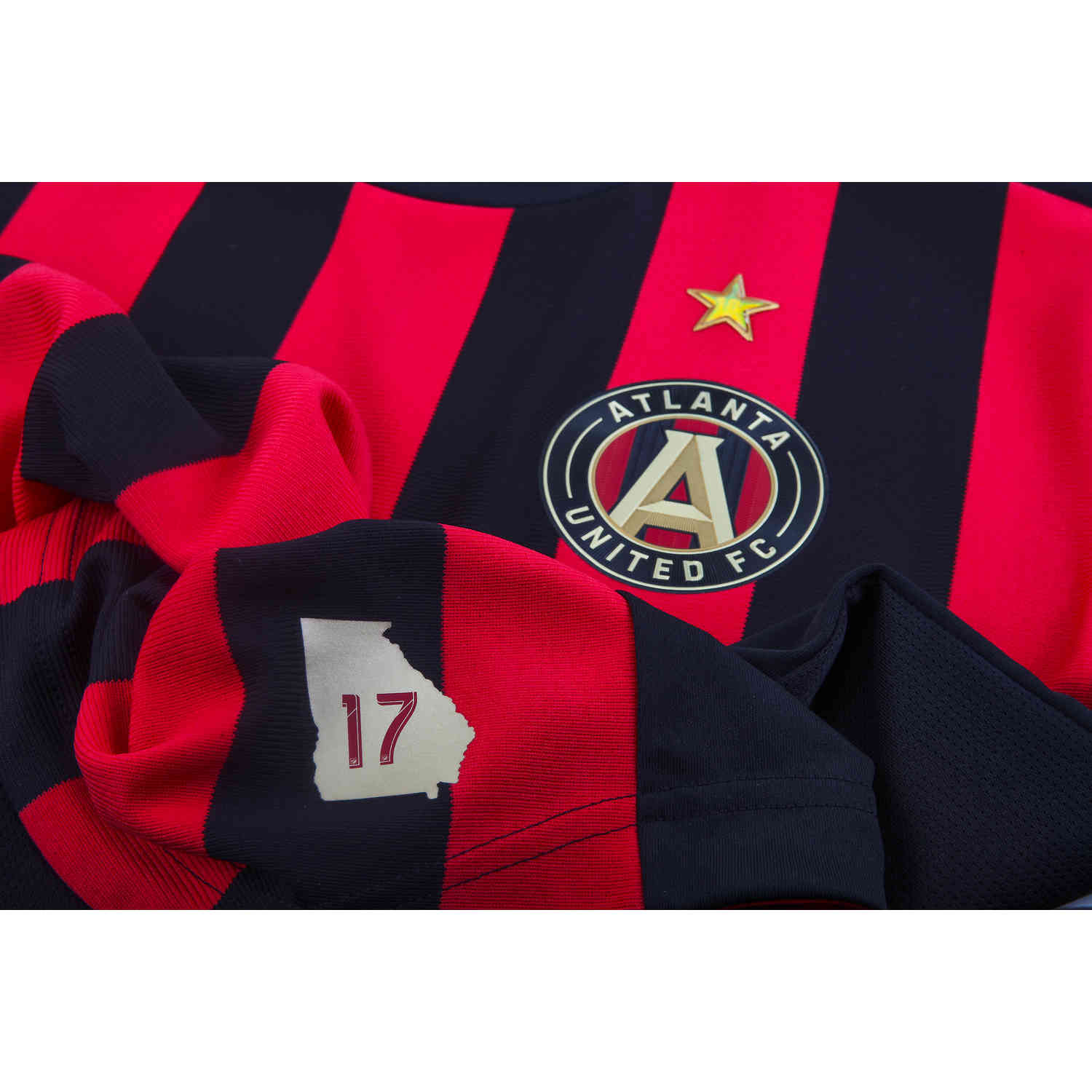 Men's Atlanta United FC adidas Red/Black 2019 Authentic Home Jersey