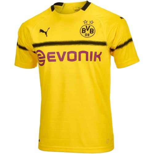 2018/19 Kids PUMA Borussia Dortmund Cup Jersey