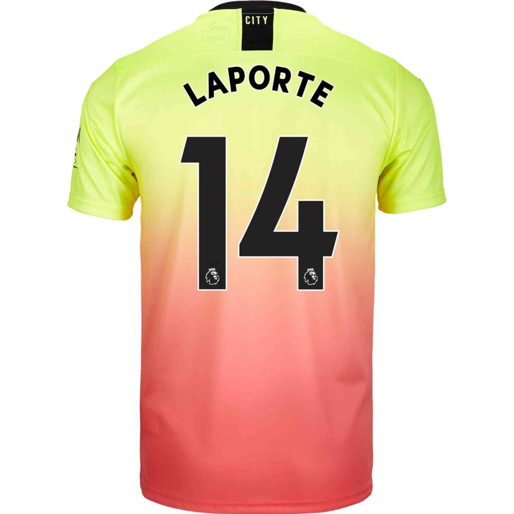 2019/20 PUMA Aymeric Laporte Manchester City 3rd Jersey - SoccerPro