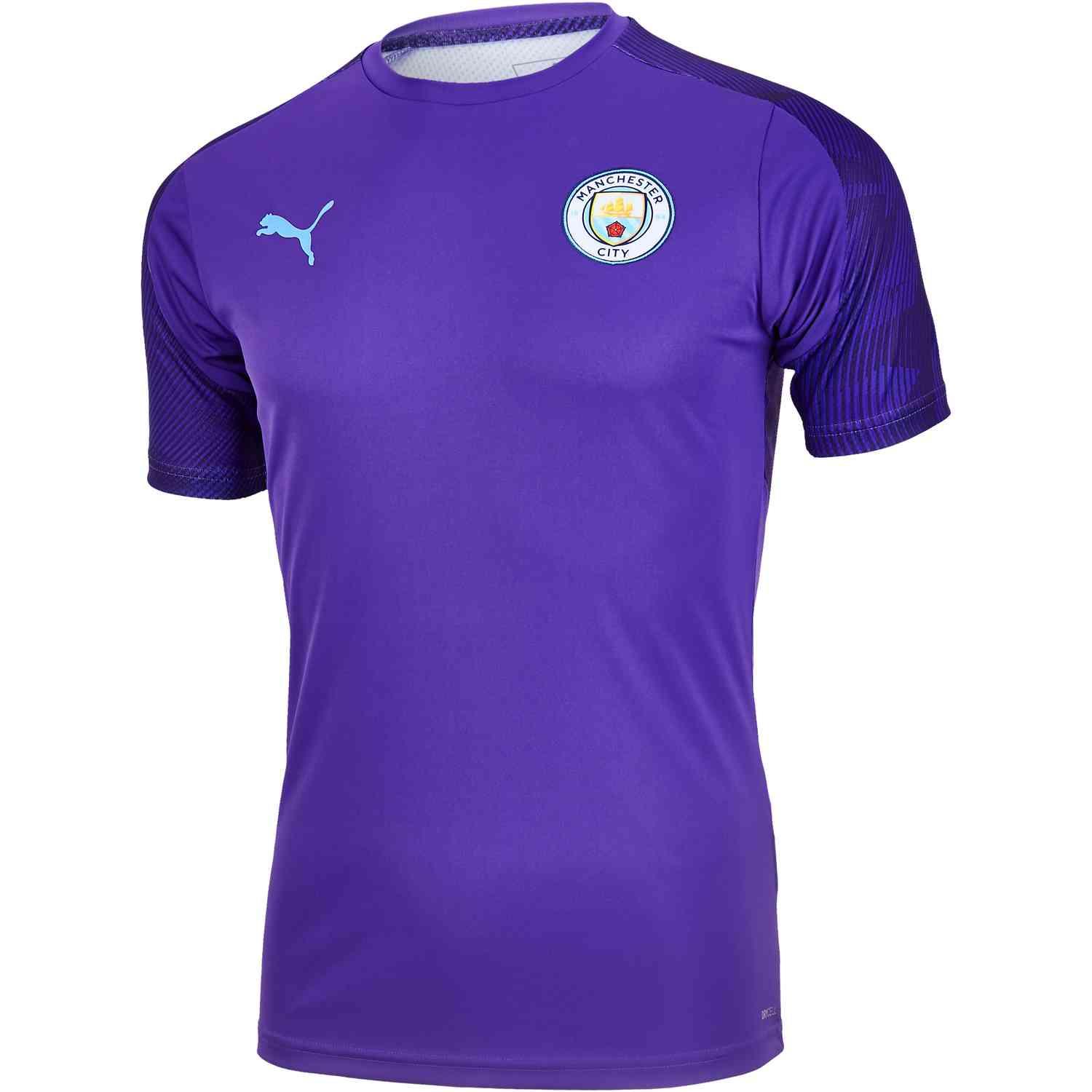 PUMA Manchester City Training Jersey - Tillandsia Purple/Team Light Blue -  SoccerPro