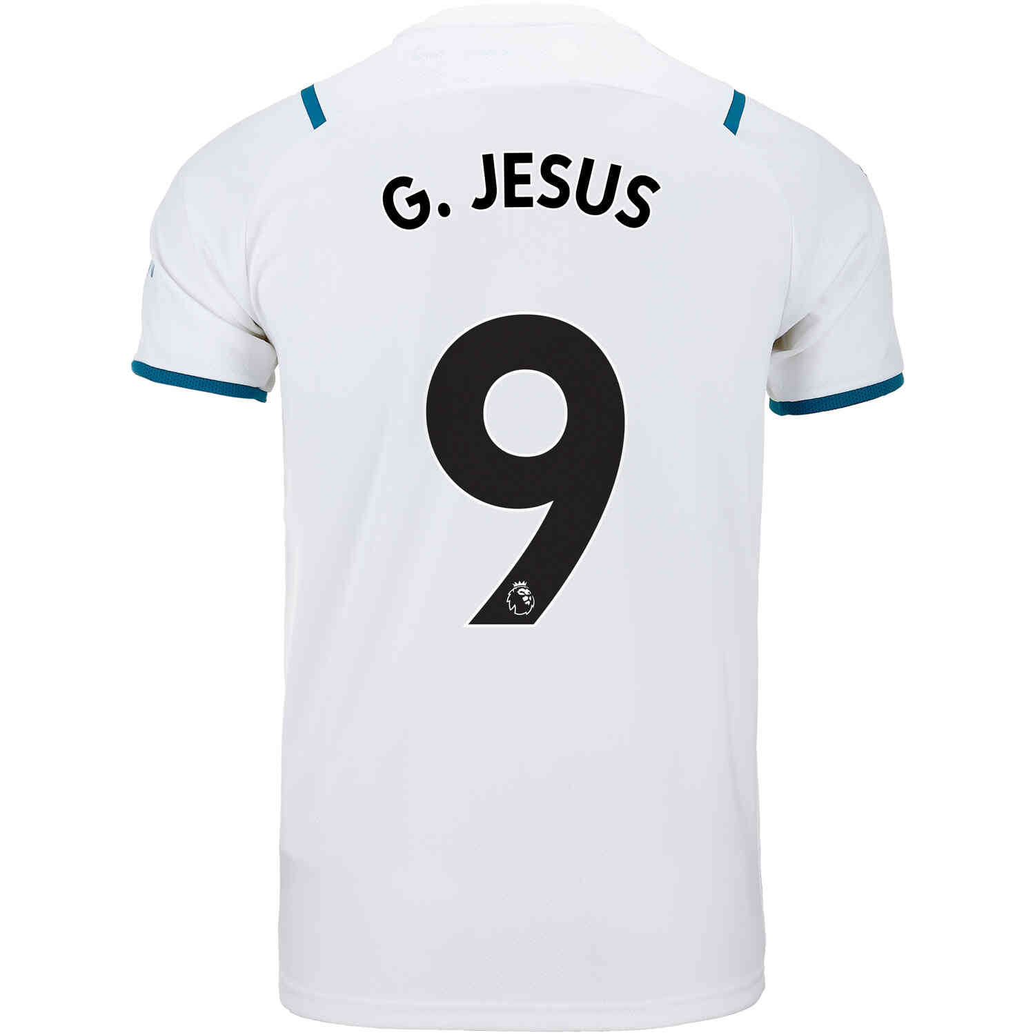 2021/22 Kids PUMA Gabriel Jesus Manchester City Away Jersey - SoccerPro