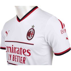 Puma AC Milan 22/23 away jersey - white/red - men's