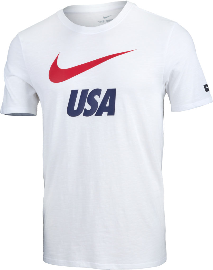 Nike USA Slub Tee - Youth - White - SoccerPro