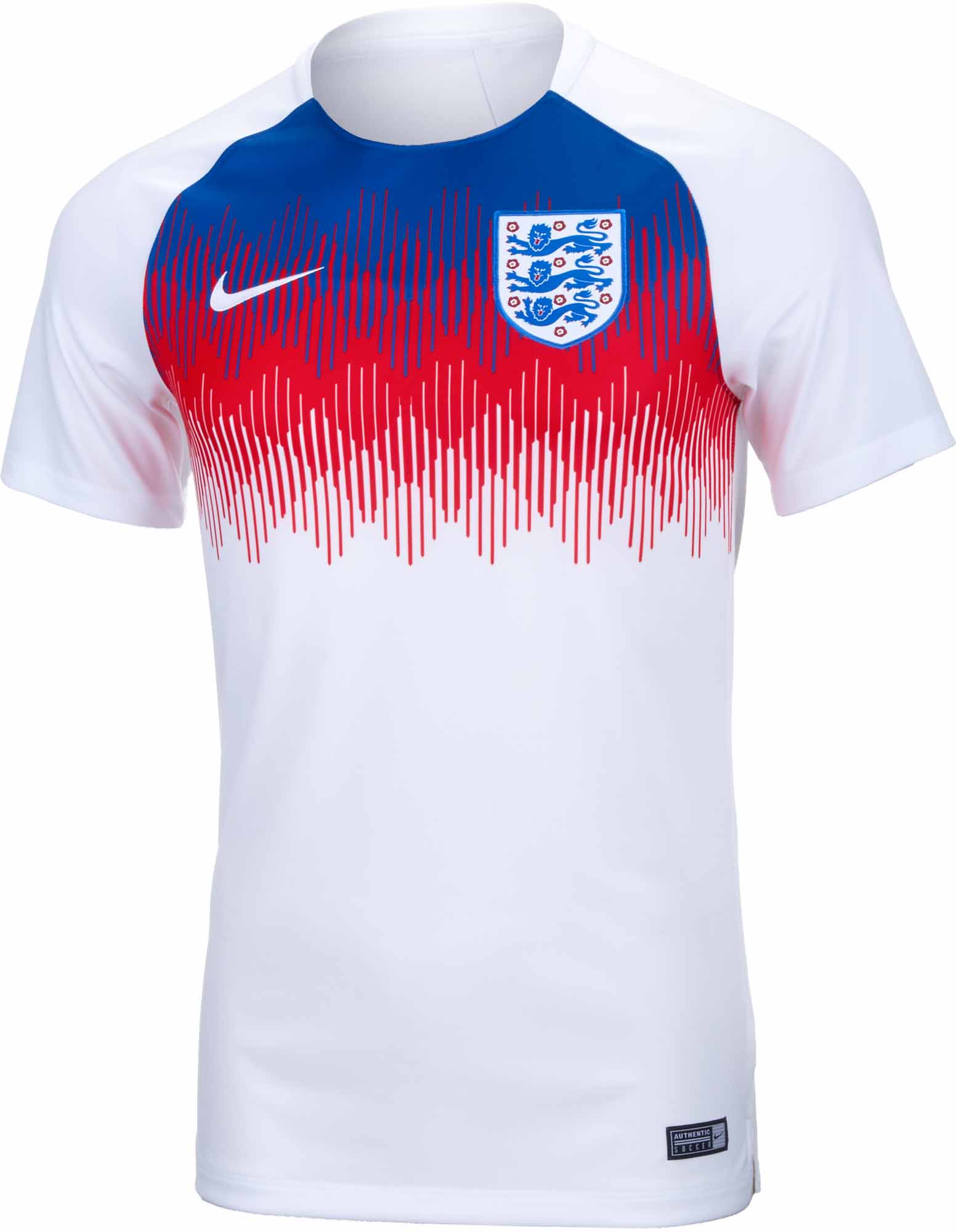 Nike England Pre-Match Jersey 2018-19 - SoccerPro