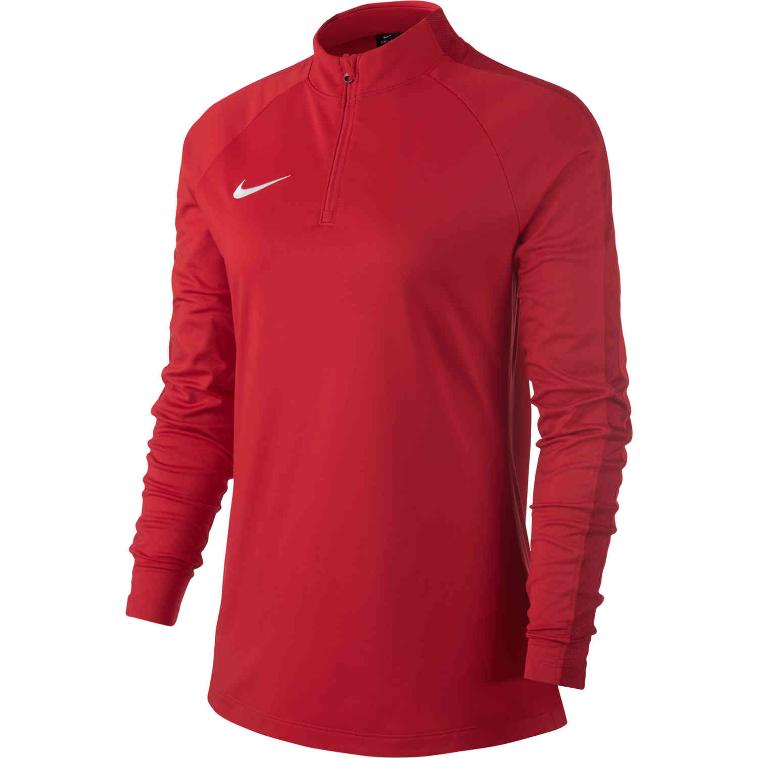 Womens Nike Academy18 Drill Top - University Red - SoccerPro