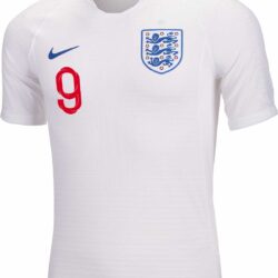 England National Soccer 2018 World Cup White #9 Harry Kane Replica Jersey