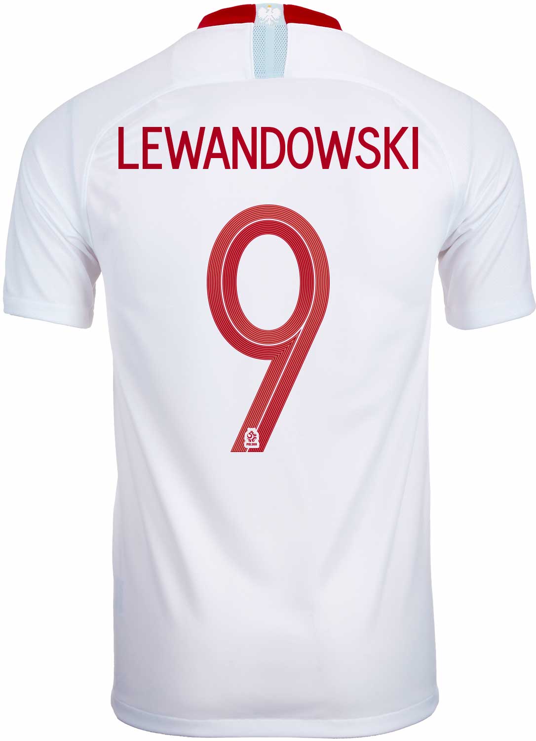 Robert Lewandowski Poland Home Jersey 