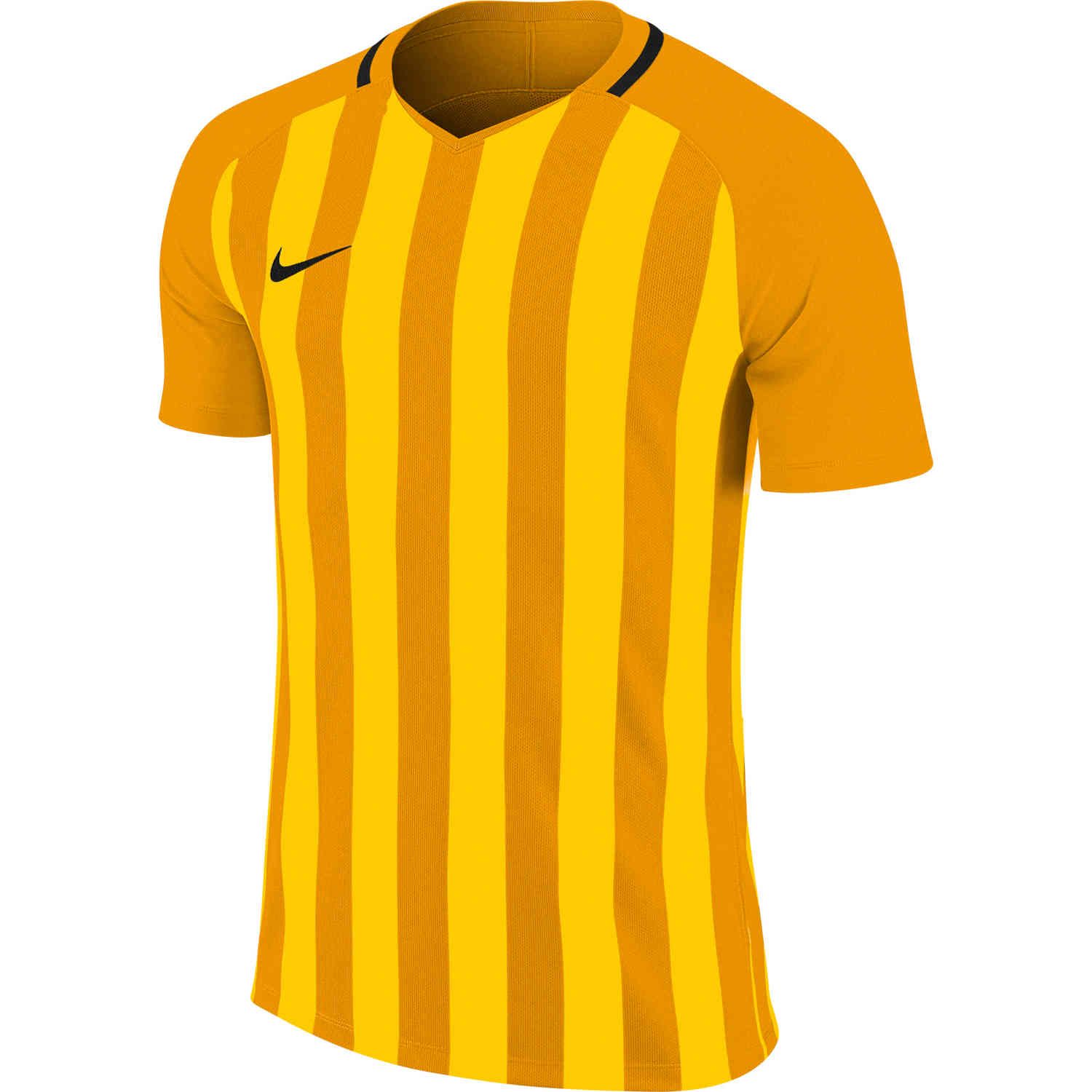 Nike Striped Division III Jersey - University Gold/Tour Yellow - SoccerPro