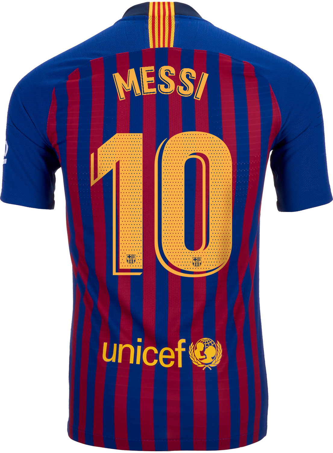 Oscurecer transmisión Inevitable 2018/19 Nike Lionel Messi Barcelona Home Match Jersey - SoccerPro