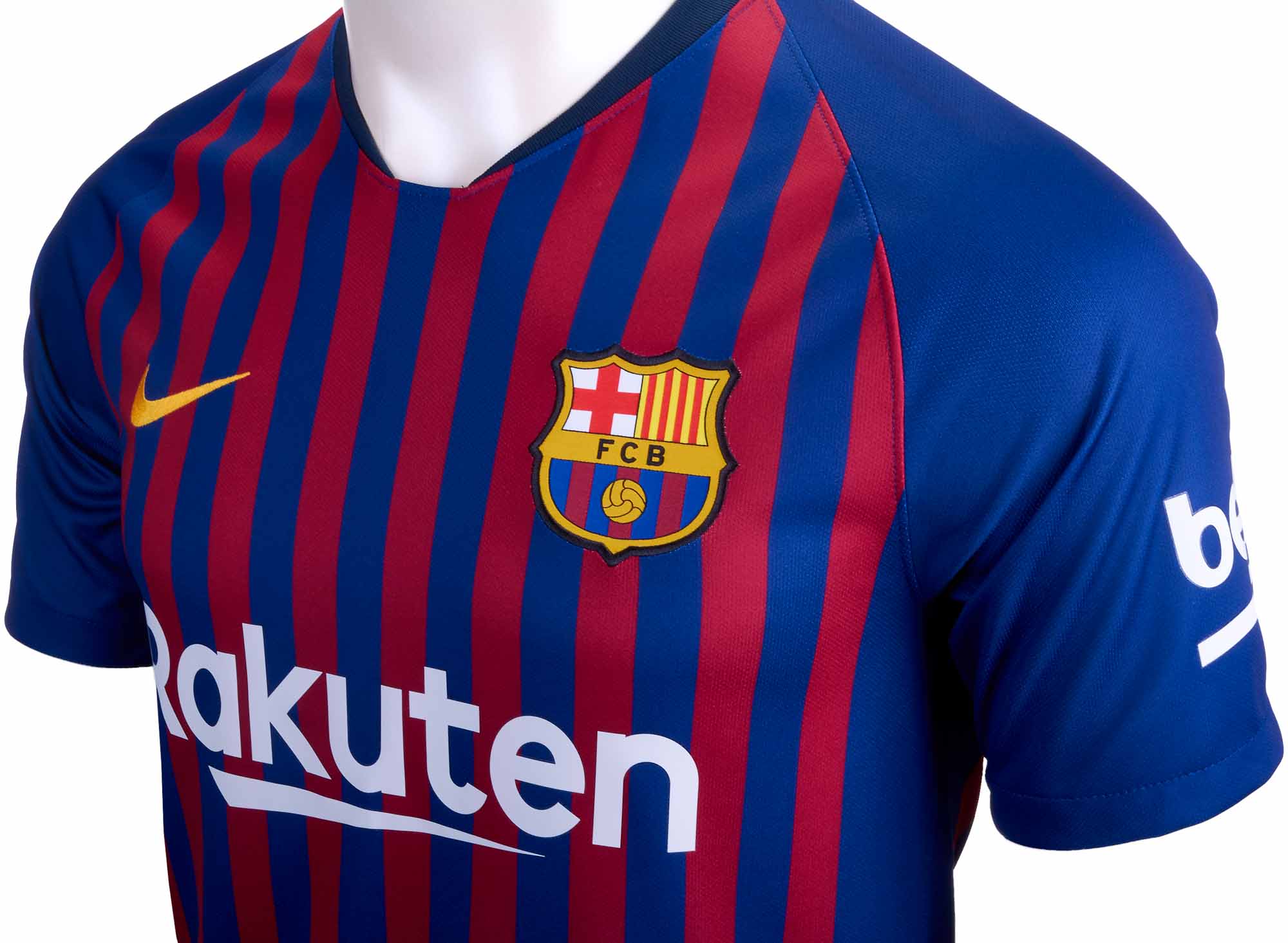 Nike Barcelona Suarez #9 Soccer Jersey (Away 18/19) @ SoccerEvolution