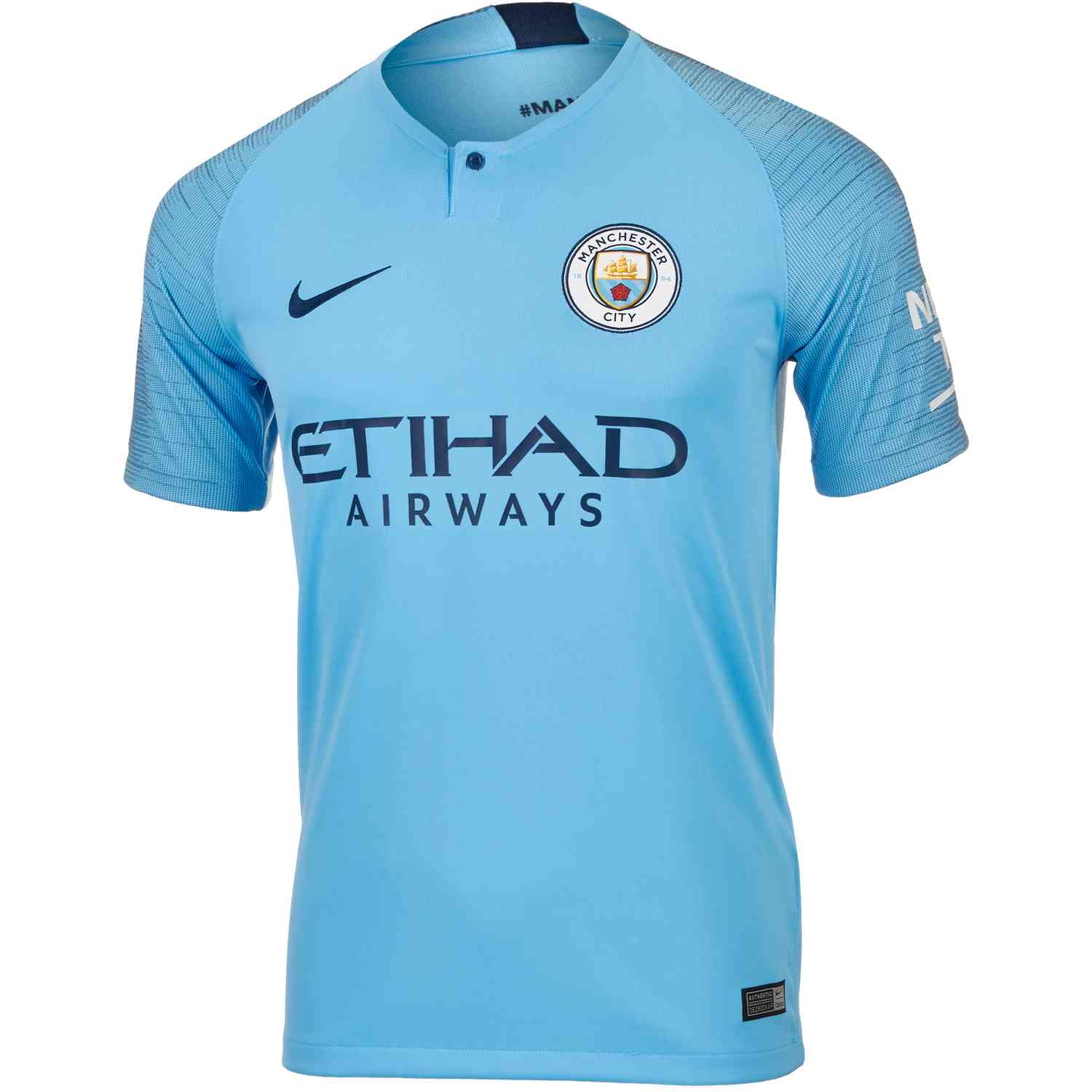 2018/19 Nike Manchester City Home Jersey SoccerPro