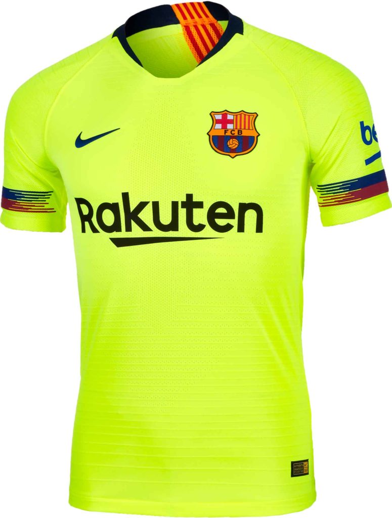 2018/19 Nike Lionel Messi Barcelona Away Match Jersey - SoccerPro