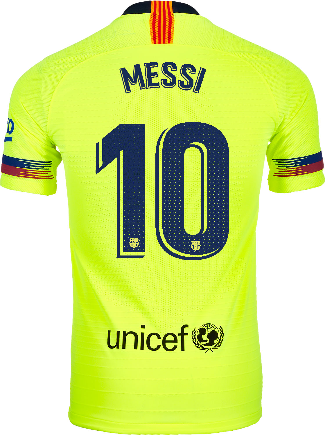 2018/19 Nike Lionel Messi Barcelona Away Match Jersey - SoccerPro