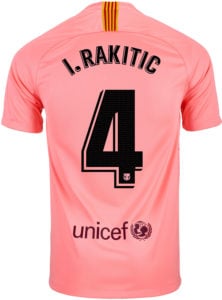 rakitic barcelona jersey