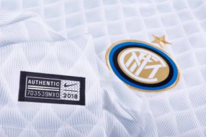 2018/19 Nike Inter Milan Away Jersey - White/Black - SoccerPro
