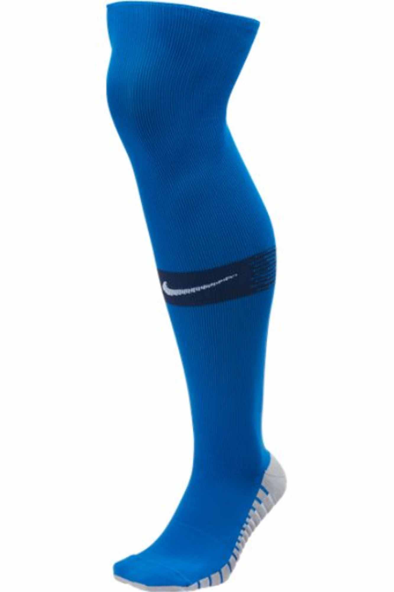 blue nike soccer socks