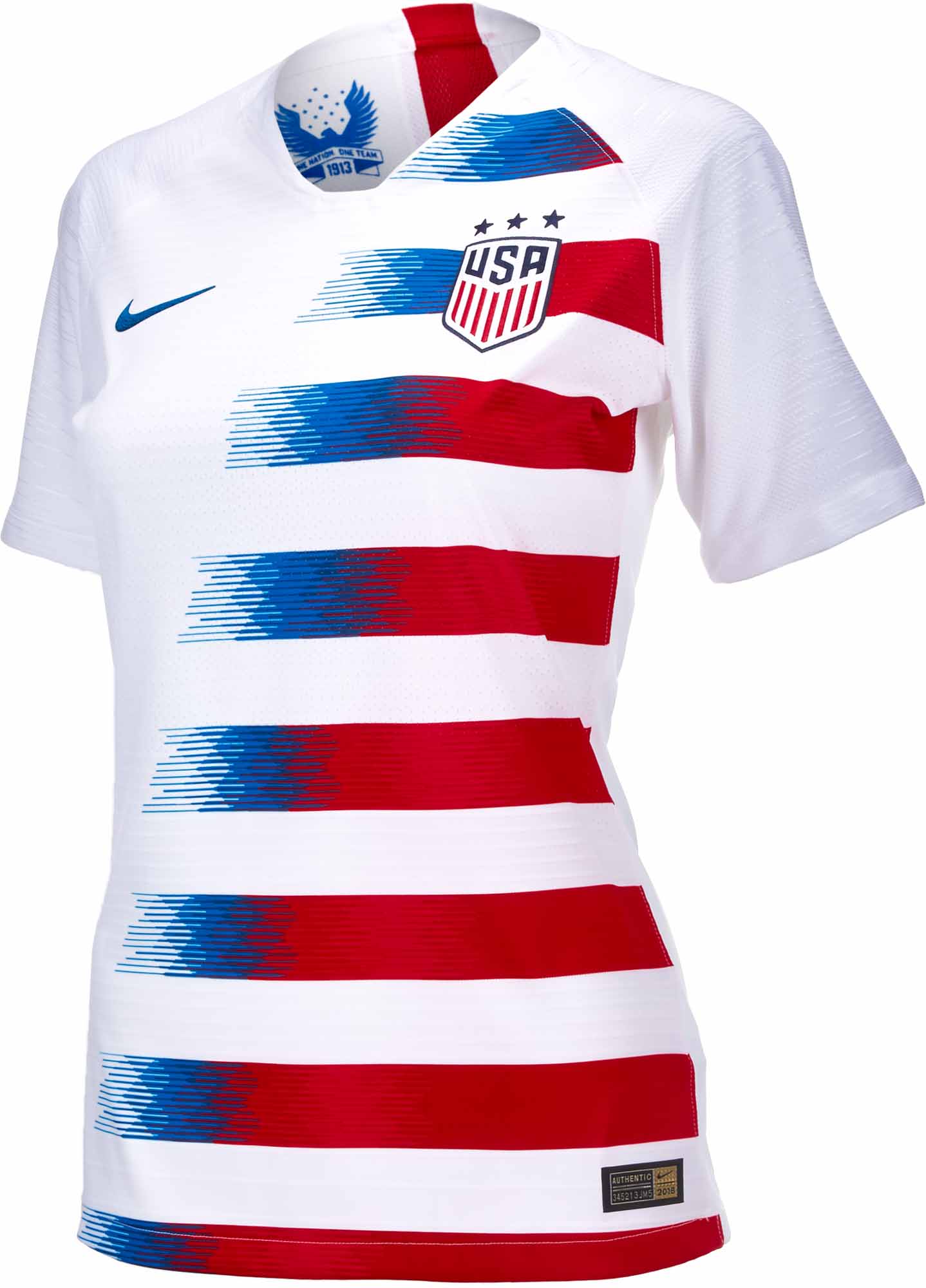 Women's Nike USA Home Match Jersey 201819  SoccerPro.com