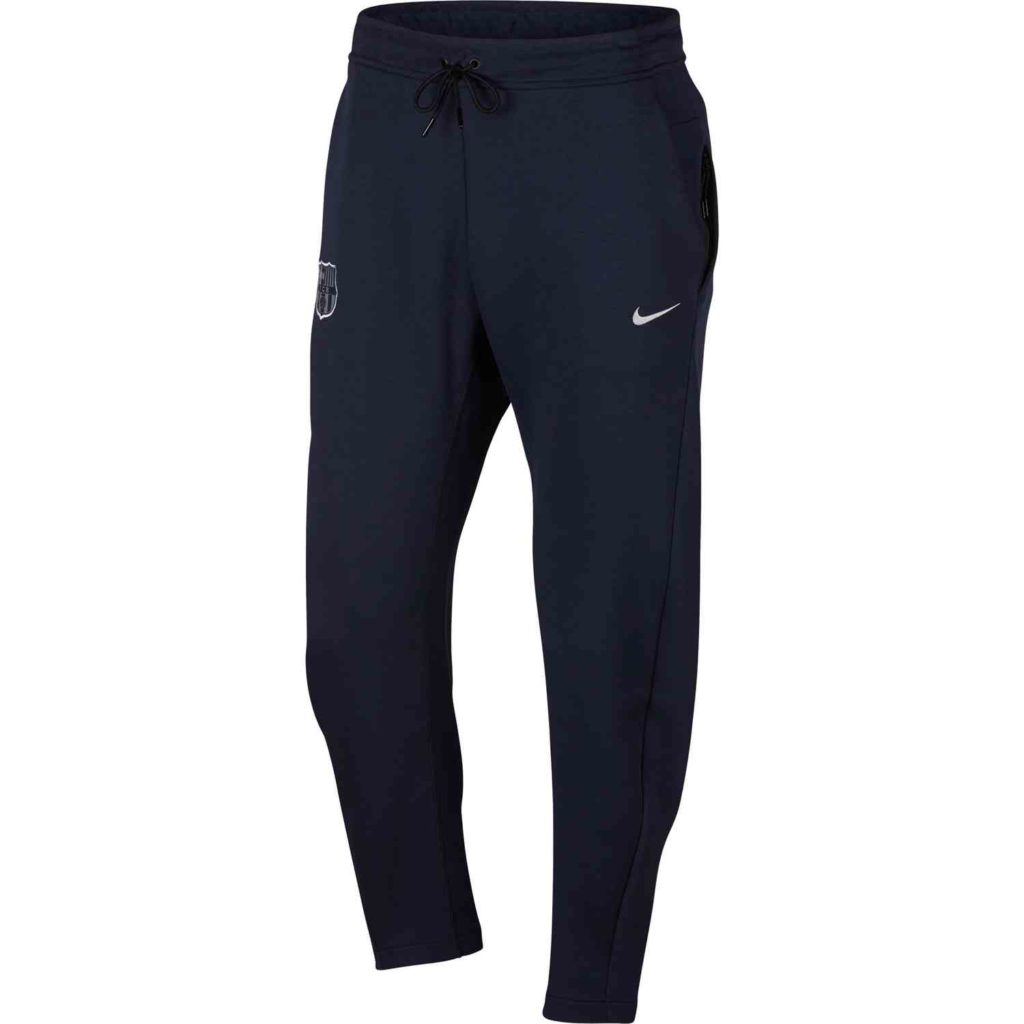 Nike Barcelona Techfleece Pants - Obsidian - SoccerPro