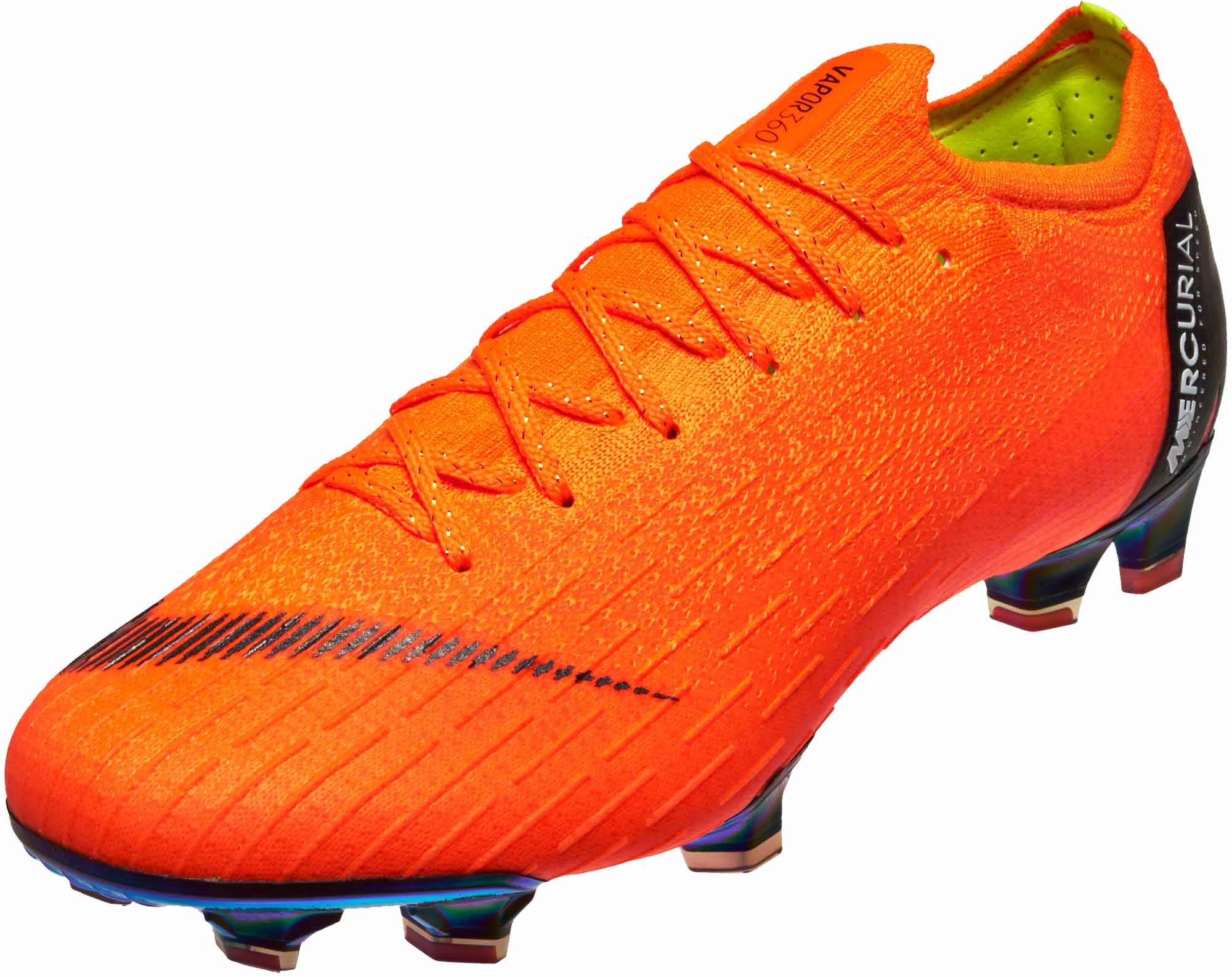 Nike Vapor 12 Elite FG - Total Orange/Volt - SoccerPro