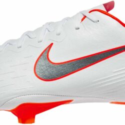 Nike Mercurial Vapor XII Pro FG - White/Metallic Cool Grey/Total Orange