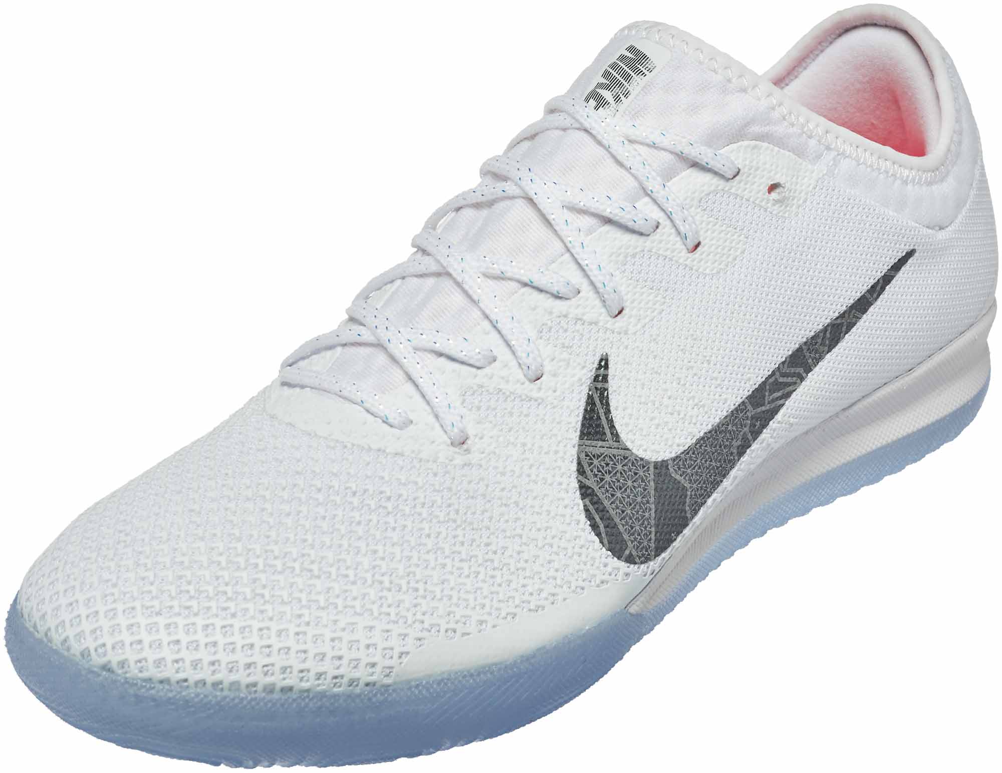 Nike VaporX 12 Pro IC - White/Metallic 
