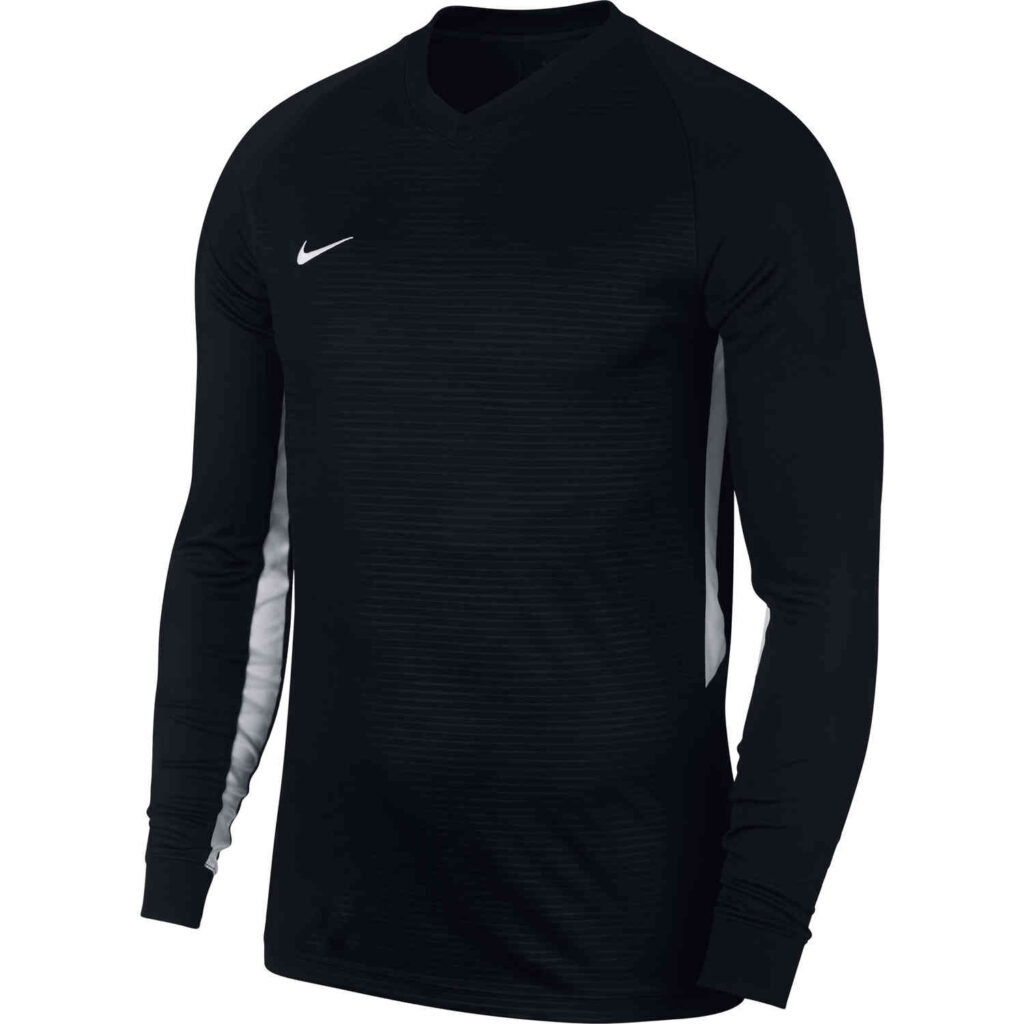 Nike Tiempo Premier L/S Jersey - Black - SoccerPro