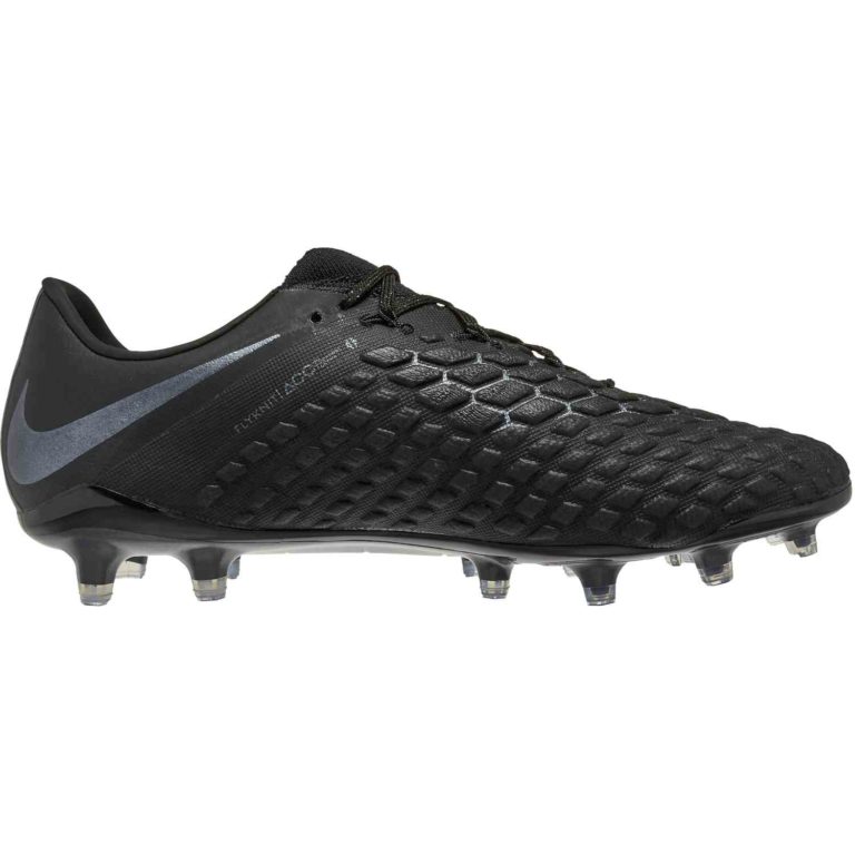 Nike Hypervenom Phantom 3 Elite FG - Black/Black - SoccerPro