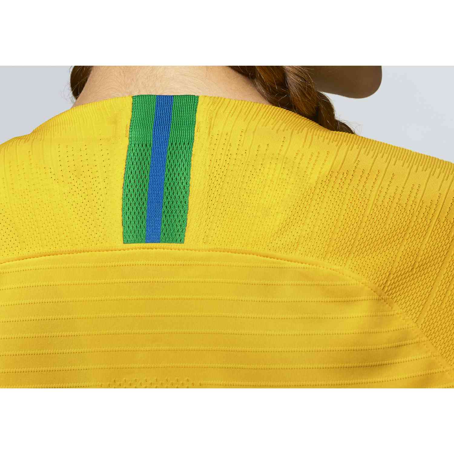 Womens Nike Brazil Home Jersey - Midwest Gold/Lucky Green - SoccerPro