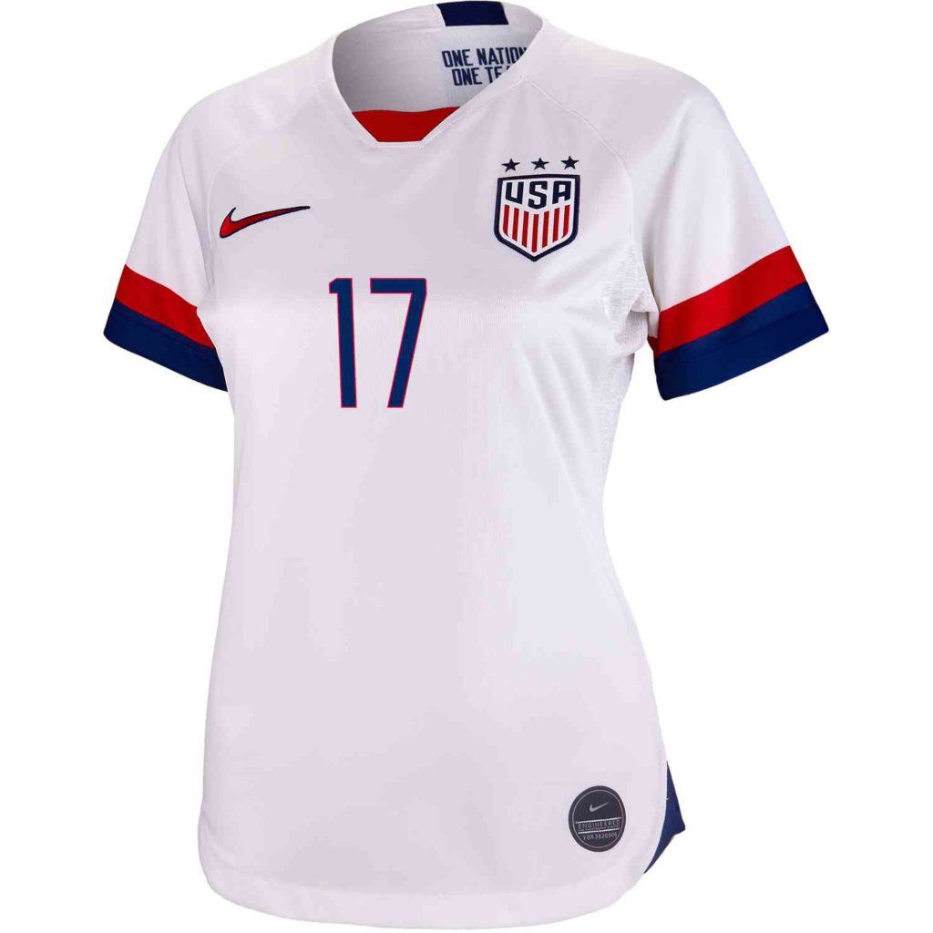 2019 Womens Nike Tobin Heath USWNT Home Jersey - SoccerPro