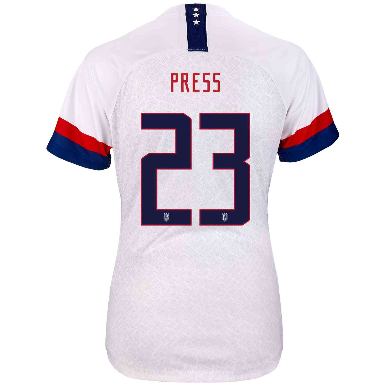 christen press soccer jersey
