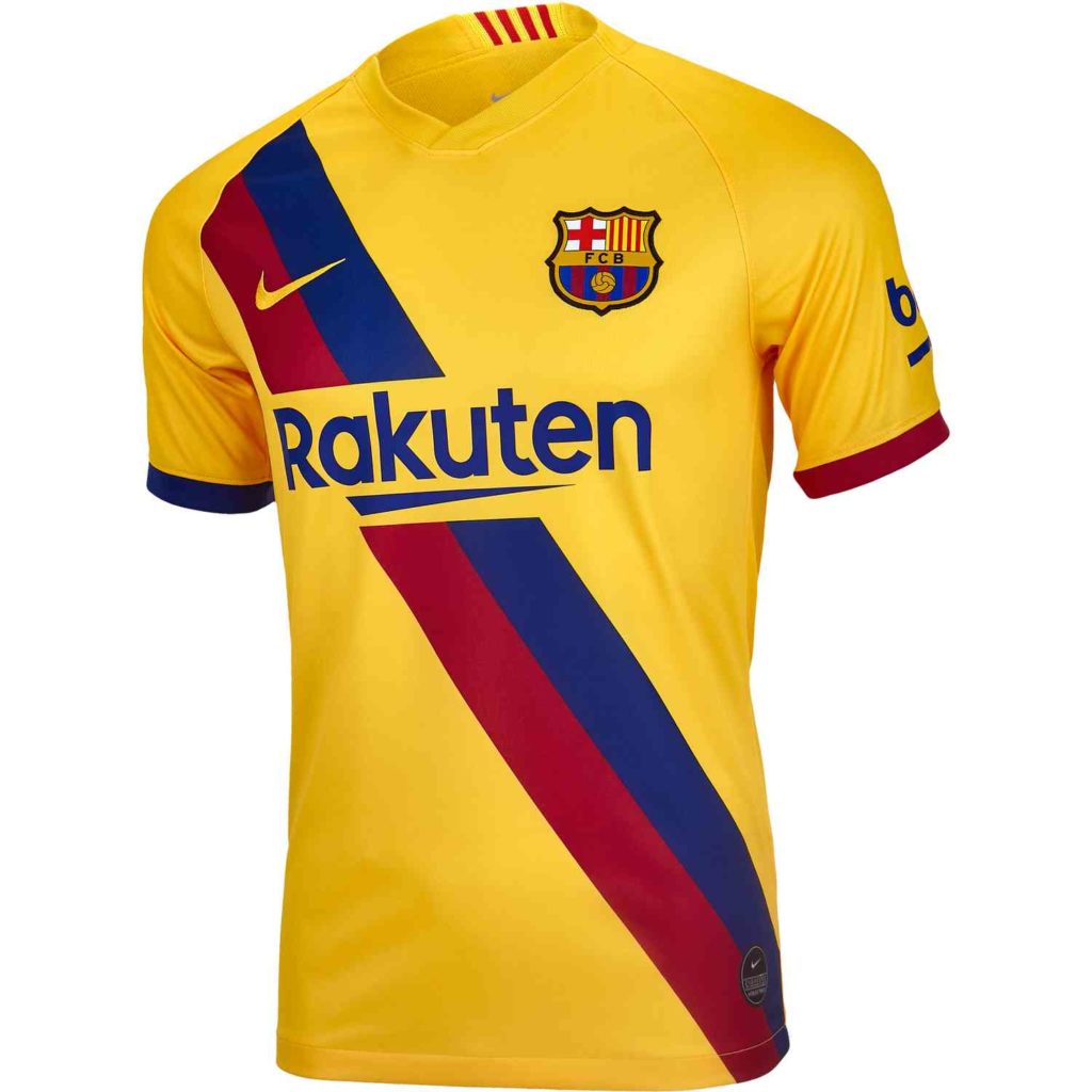 2019/20 Kids Nike Lionel Messi Barcelona Away Jersey - SoccerPro