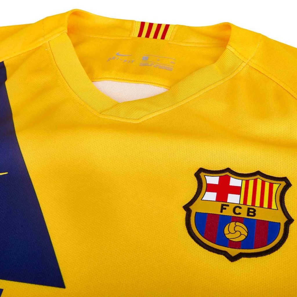 2019/20 Kids Nike Lionel Messi Barcelona Away Jersey - SoccerPro