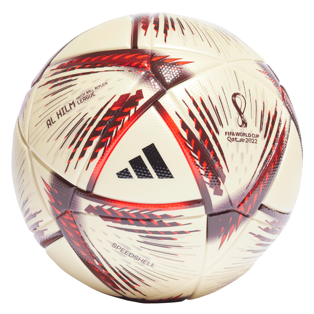 adidas World Cup Hilm League Soccer Ball - Metallic Champagne - SoccerPro