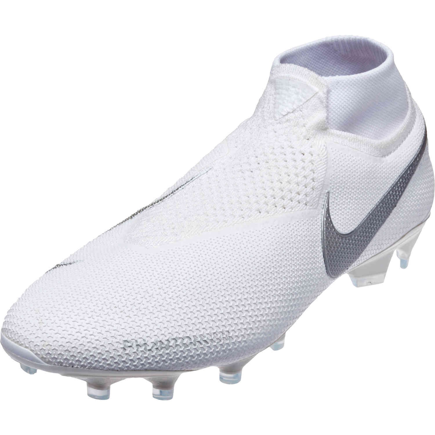 nike cleats all white