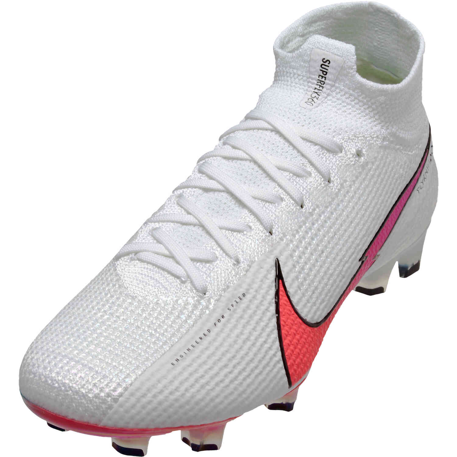 white mercurial cleats