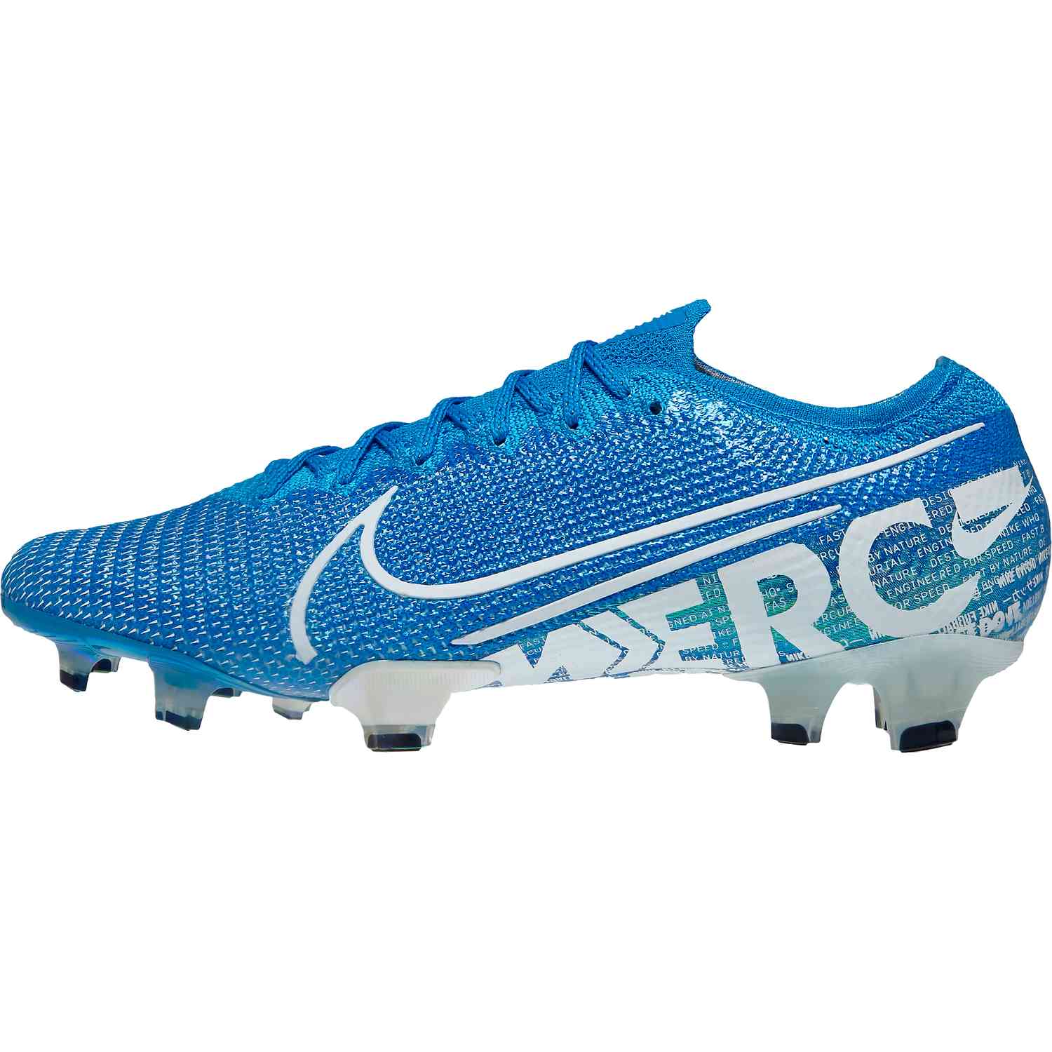 Nike vapor 13 elite fg blue white boots totalsports