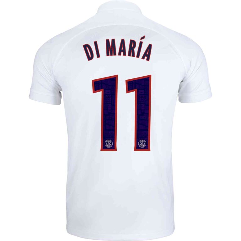 2019/20 Nike Angel Di Maria PSG 3rd Jersey  SoccerPro