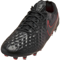 black and red nike tiempo
